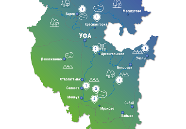 Корпорация развития Башкортостана выявила наиболее перспективные площадки для развития туризма